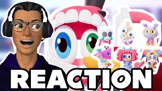 ANIMINIZ FIGURES!! | The Amazing Digital Circus But smol (Reaction Video)