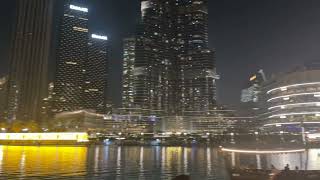 Dubai Mall and Burj Khalifa UAE with water fountain dances | #dubai #burjkhalifa #dubaimall