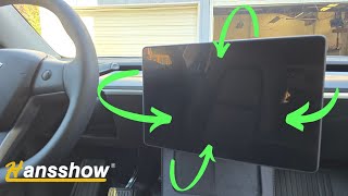 Tesla Model 3/Y | Hansshow Screen Swivel Mount Kit: Is it worth the money?