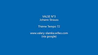 Valse N°3 (Thème T72)