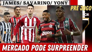 JAMES NO SPFC? ENTENDA A POSSIBILIDADE! SAVARINO, YONY AGITA! PRÉ JOGO E ESCALAÇÃO