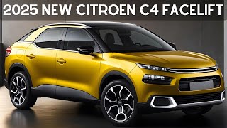 Amazing! 2025 All New Citroen C4 facelift Has Been Revealed - First Look!