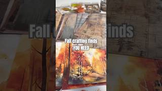 Fall / autumn craft finds YOU NEED