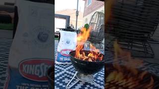 Epic trick or meat Halloween movie night!@Kingsford #kingsford