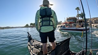 Kayak fishing GOT WILD...drunk people?