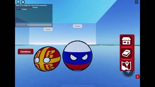 Countryball world with @orrbite