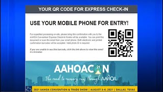 What You Need to Know About AAHOACON21 Express Onsite Registration