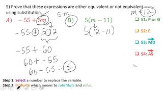 Equivalent Expressions Ex.5