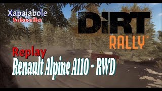 DiRT Rally - Renault Alpine A110 - Replay