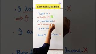 Common grammar mistakes in English. #viral #education #commonmistakes #english #englishgrammar