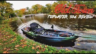 Oldtown Topwater 106 (Sportsman 106) Fishing Review 2024 | Kayak Pond Fishing (Bass & Pike)