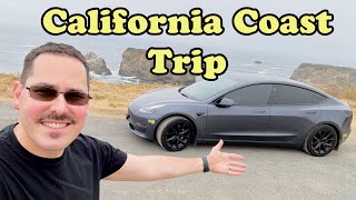 Tesla Model 3 Road Trip - 743 Miles Down the California Coast!