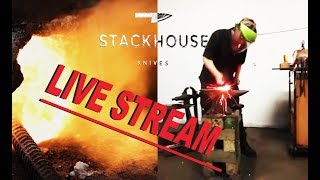 Forging a fire poker live stream | EP#1