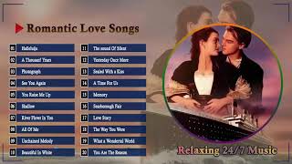 Top 50 Instrumental Love Songs Collection   Romantic Love Songs 70's 80's 90's Playlist