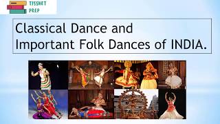 Classical and Folk Dances in India - TISSNET GK