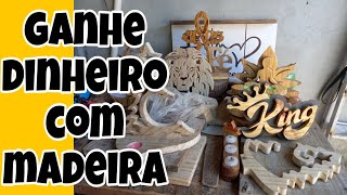 DO LIXO ao LUXO!! O que fazer com sobra de madeira usando poucas ferramentas e sem experiência