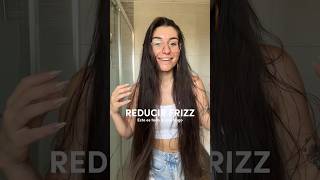 Tips para reducir el frizz ✨ #pelolargo #frizzfreehair #pelosano #hairtips