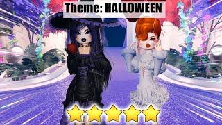 DRESS to IMPRESS, but only using HALLOWEEN THEMES!