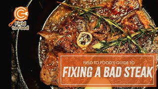 Cooking Deer: What to do with a BAD STEAK?!?!