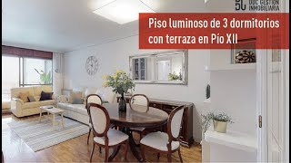 Comprar casa en Pamplona: Piso luminoso de tres dormitorios con terraza en Pío XII