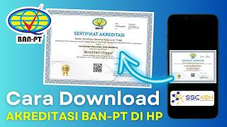 🔴 Cara Cek Akreditasi BAN-PT Lewat HP? Download Akreditasi Prodi Institusi Sekarang! Cara ke 2