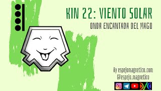 Kin 22: Viento Solar blanco