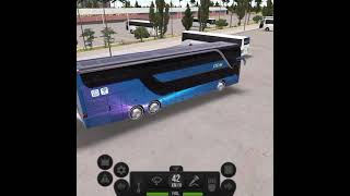 Volvo Bus Driving | Volvo Bus | Bus Simulator Ultimate | Indian Bus | Bus simulator Games .  #shorts