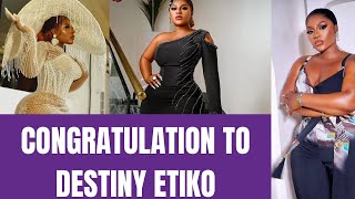 Sonia Uche & Chinenye Nnebe congratulates destiny etiko. See why.#mauricesamandsoniauche