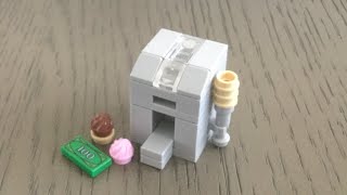 Mini LEGO Ice Cream Machine! Easy Tutorial!