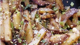 Quick Crispy Honey chilli Potato Healthy recipe