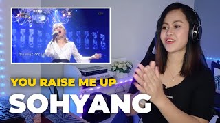 FIRST TIME REACT - 소향 Sohyang YOU RAISE ME UP 불후의명곡|Immortal Songs 2!