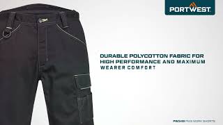 Portwest PW3 Work Shorts (PW349)