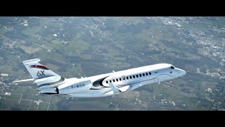 Dassault Falcon 6X maiden flight