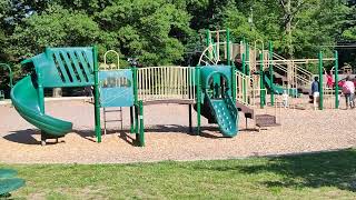 Wildwood Park Playground, Burlington, MA, USA.