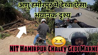 Landslide In Hamirpur Anu Road || NIT Hamirpur  Vlog