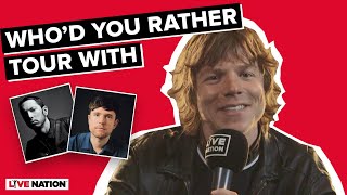 Matt Shultz (Cage The Elephant) - Who'd You Rather Tour With