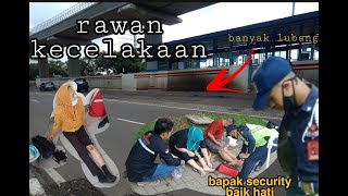 Jalan rasuna said yang rawan kecelakaan #jalanrasunasaid