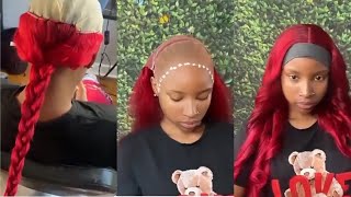 HOW TO DO Full Sew-in WEAVE in Short Minutes + Easy Lace Closure Beginner Friendly