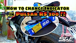 Pulsar RS 200 indicator replacement | DIY | Speedy Wheels |