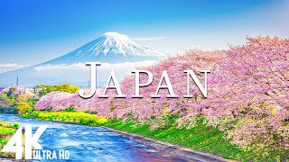 FLYING OVER JAPAN (4K UHD) — расслабляющая музыка и красивые видеоролики о природе