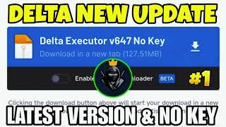 NEW Delta Executor Mobile New Update Released | VERSION 647 | Official Delta Executor Download