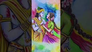 ||Radh Krishna Holi special ❤️||#radhakrishna #hinduism #viral #shortsyoutube