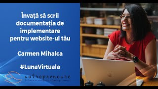 Învață să scrii cerințele pentru website-ul tău - Carmen Mihalca