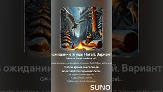 Контуры и ориентиры 10. В ожидании птицы Нагай. Вариант 3. (на стихотворение Миши Мазеля)