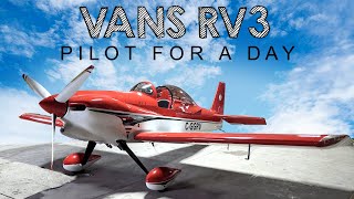 Vans RV-3 - Pilot for a Day