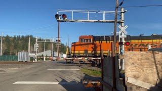 BNSF 3259 North: Summa St RR Crossing, Centralia, WA