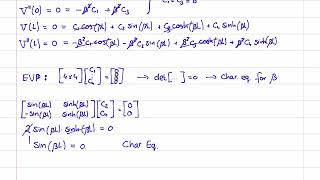 Mechanical Vibrations 63 - Beams 4 - Natural Frequencies & Modes 2