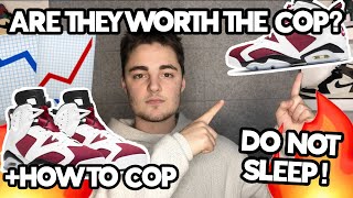 CARMINE JORDAN 6 RESELL PREDICTIONS!!! JORDAN 6 CARMINE RESELL PREDICTIONS!!!