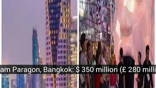 The most incredible shopping centers in the world and what they cost