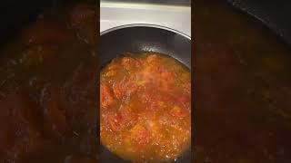 Making tomatoes sauce#yummysauce#enjoying #satisfied #youtubeshorts